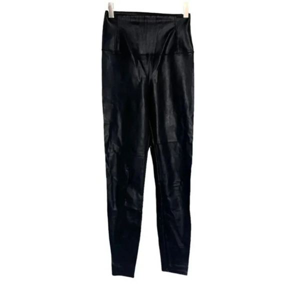 ARITZIA Wilfred Free XXS faux vegan leather pull up high rise leggings - Picture 2 of 8